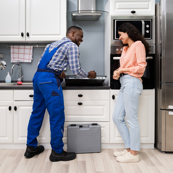 can you provide an estimate for cooktop repair before beginning any work in Cross Creek